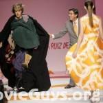Bruno Arrested at Italian Fashion Show