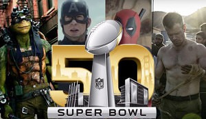 Super Bowl 50 Movie Trailers